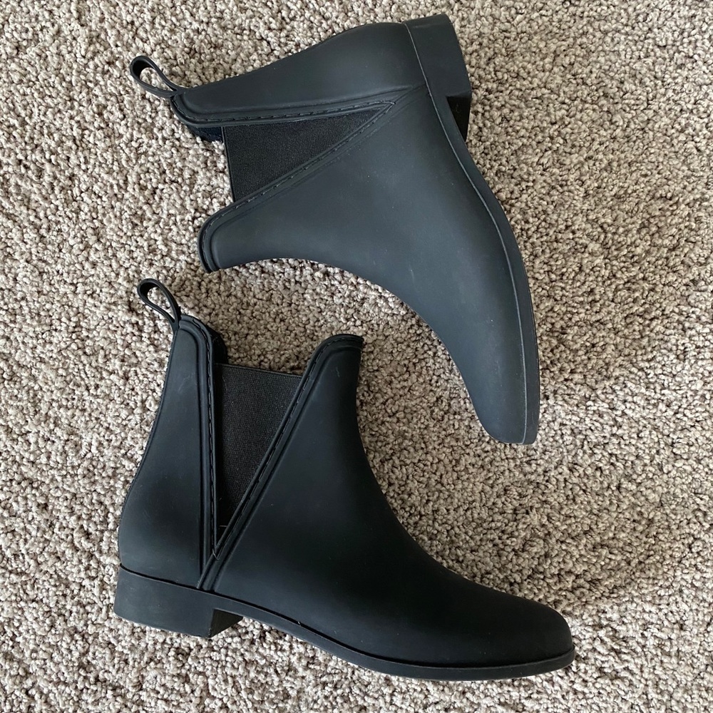 Rubber Chelsea Rain Boots